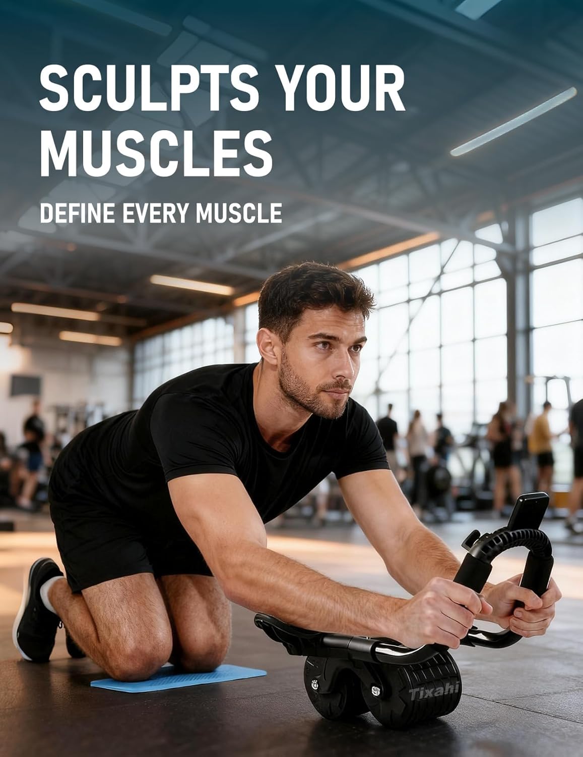 Ab Roller With Elbow Support