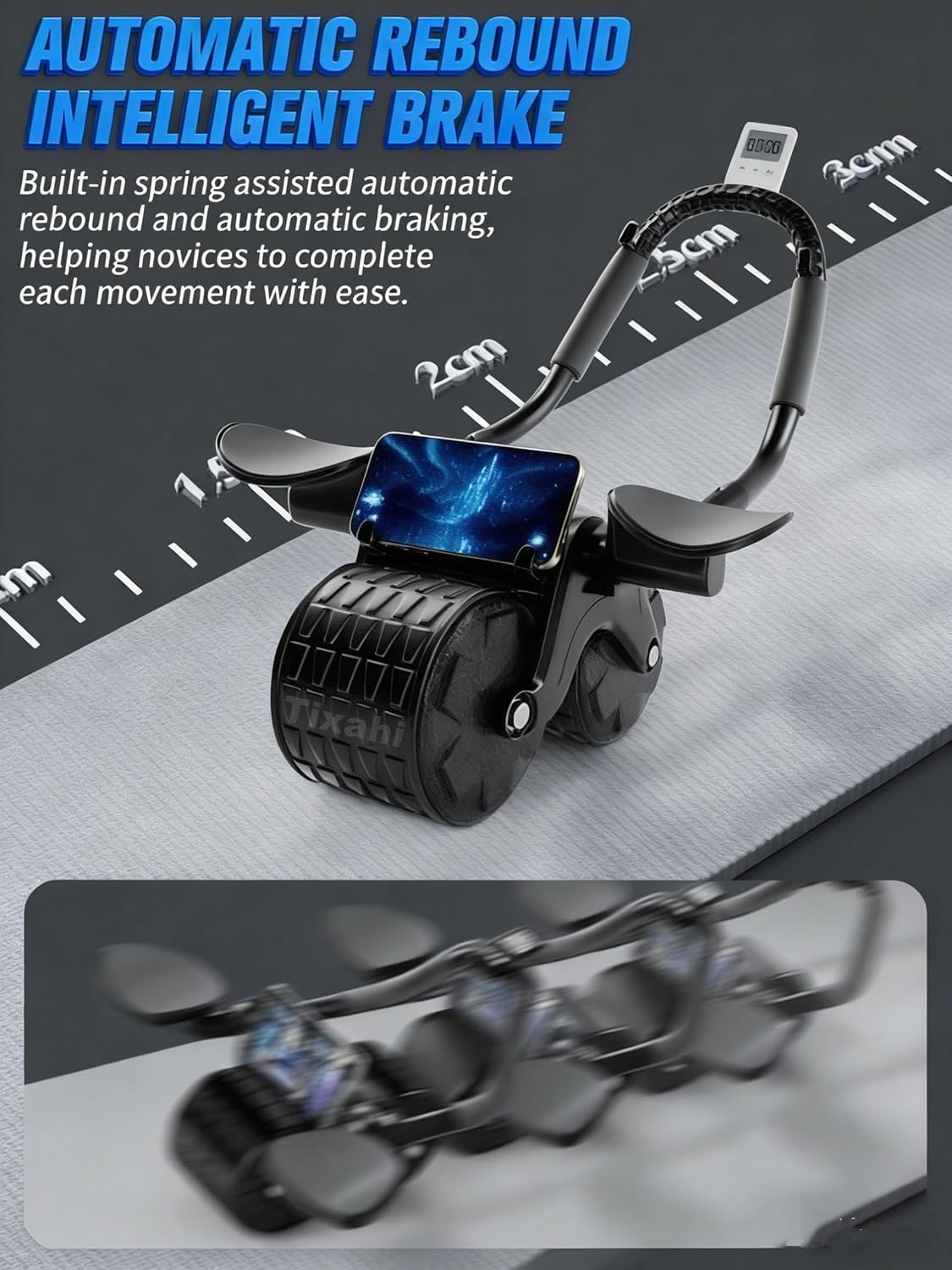 Ab Roller With Elbow Support
